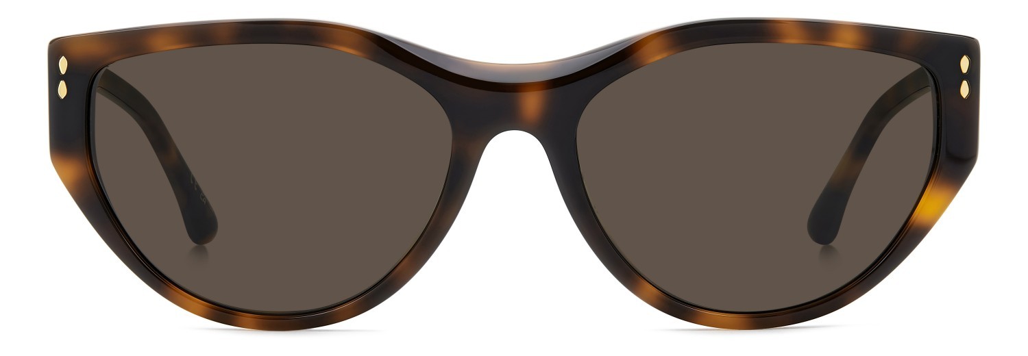 Sunglasses Isabel Marant Im 0217/S 208136 WR9 70 color brown havana shape cat eye lenses brown