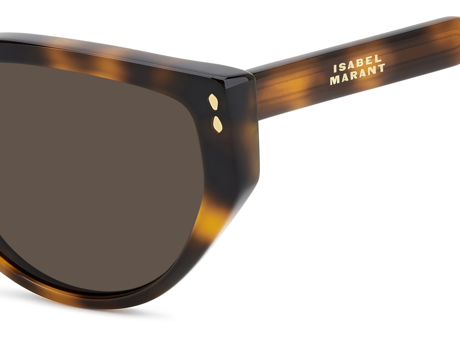 Sunglasses Isabel Marant Im 0217/S 208136 WR9 70 color brown havana shape cat eye lenses brown