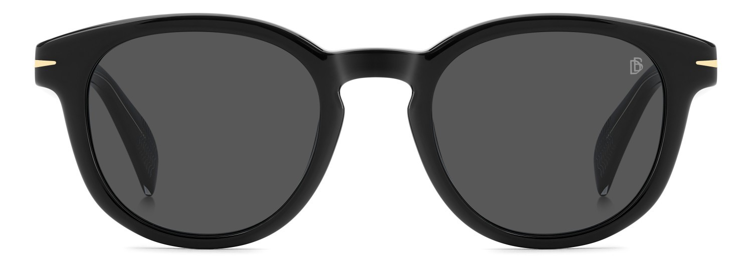 Sunglasses David Beckham Db 1198/S 208141 807 IR color black shape pantos lenses grey