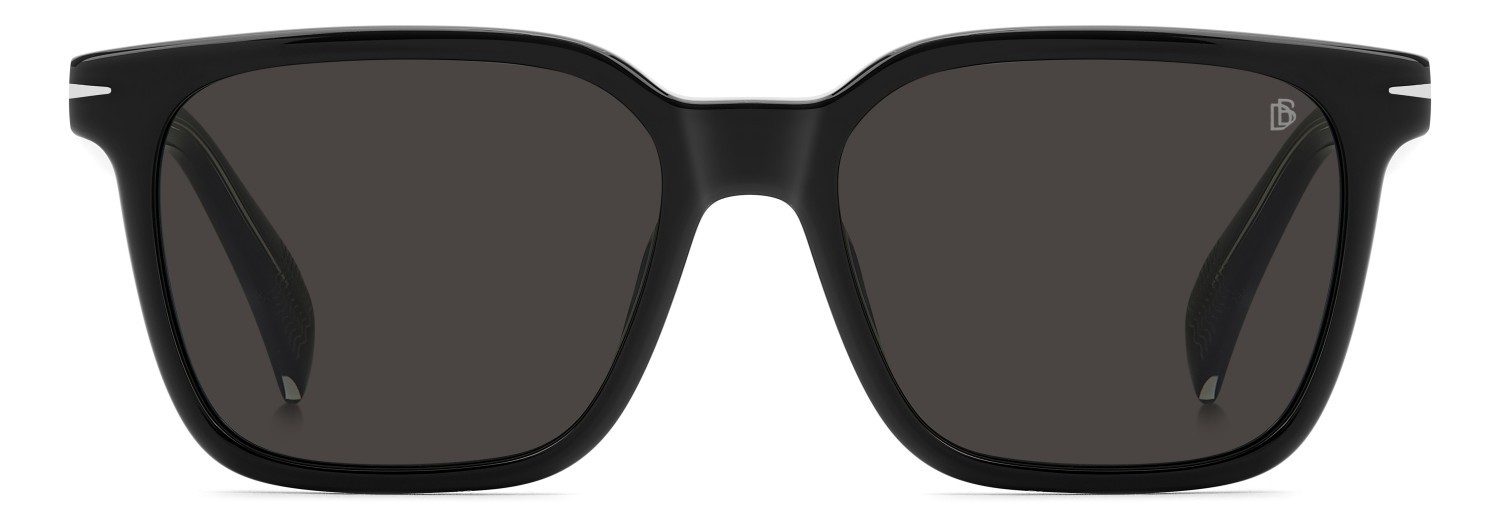 Sunglasses David Beckham Db 1199/G 208142 807 IR color black shape square lenses grey