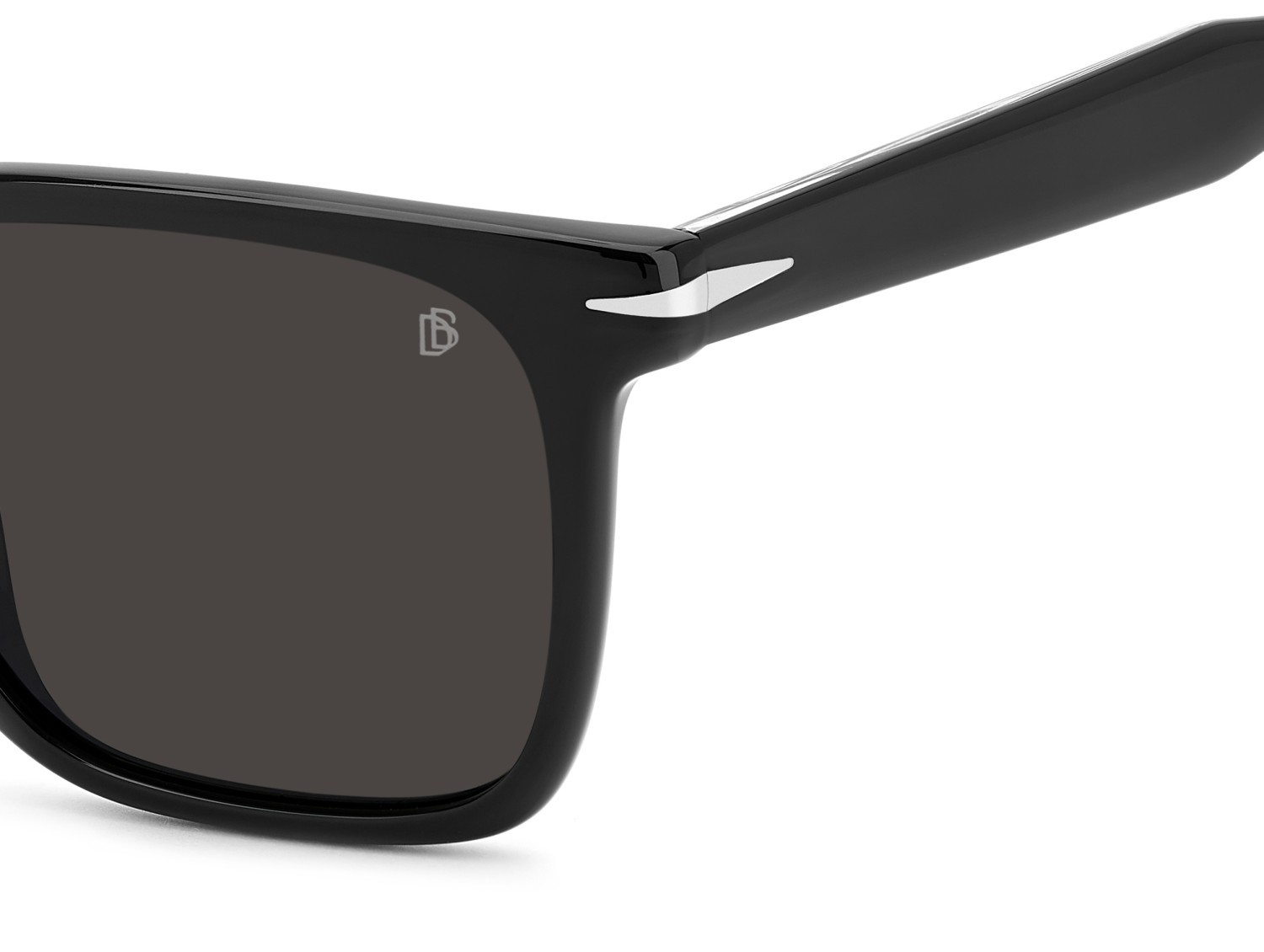 Sunglasses David Beckham Db 1199/G 208142 807 IR color black shape square lenses grey