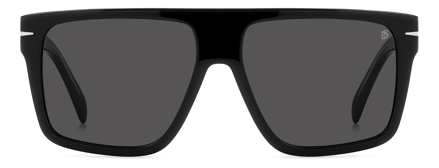Sunglasses David Beckham Db 7149/S 208151 807 IR color black shape square lenses grey