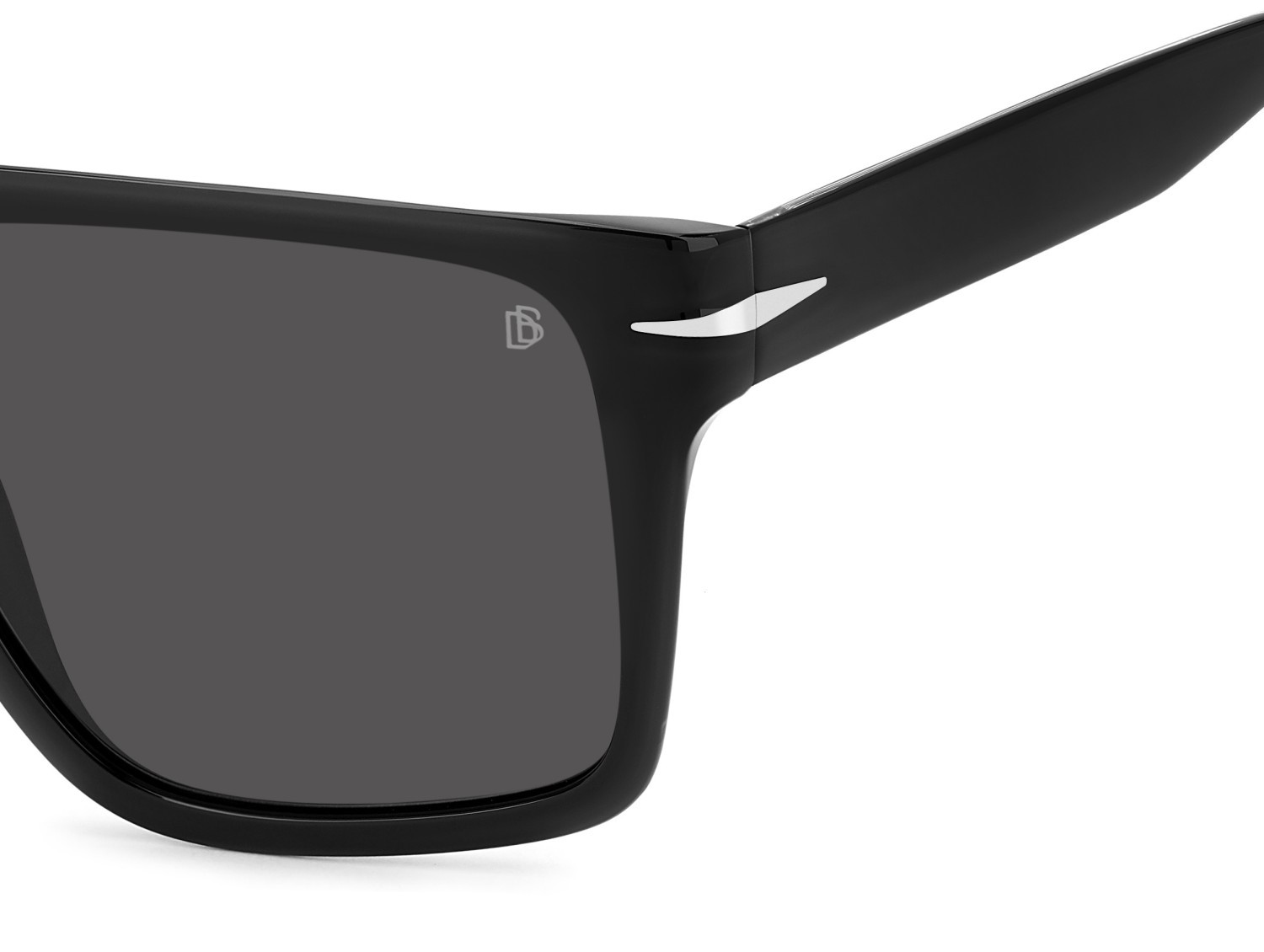Sunglasses David Beckham Db 7149/S 208151 807 IR color black shape square lenses grey