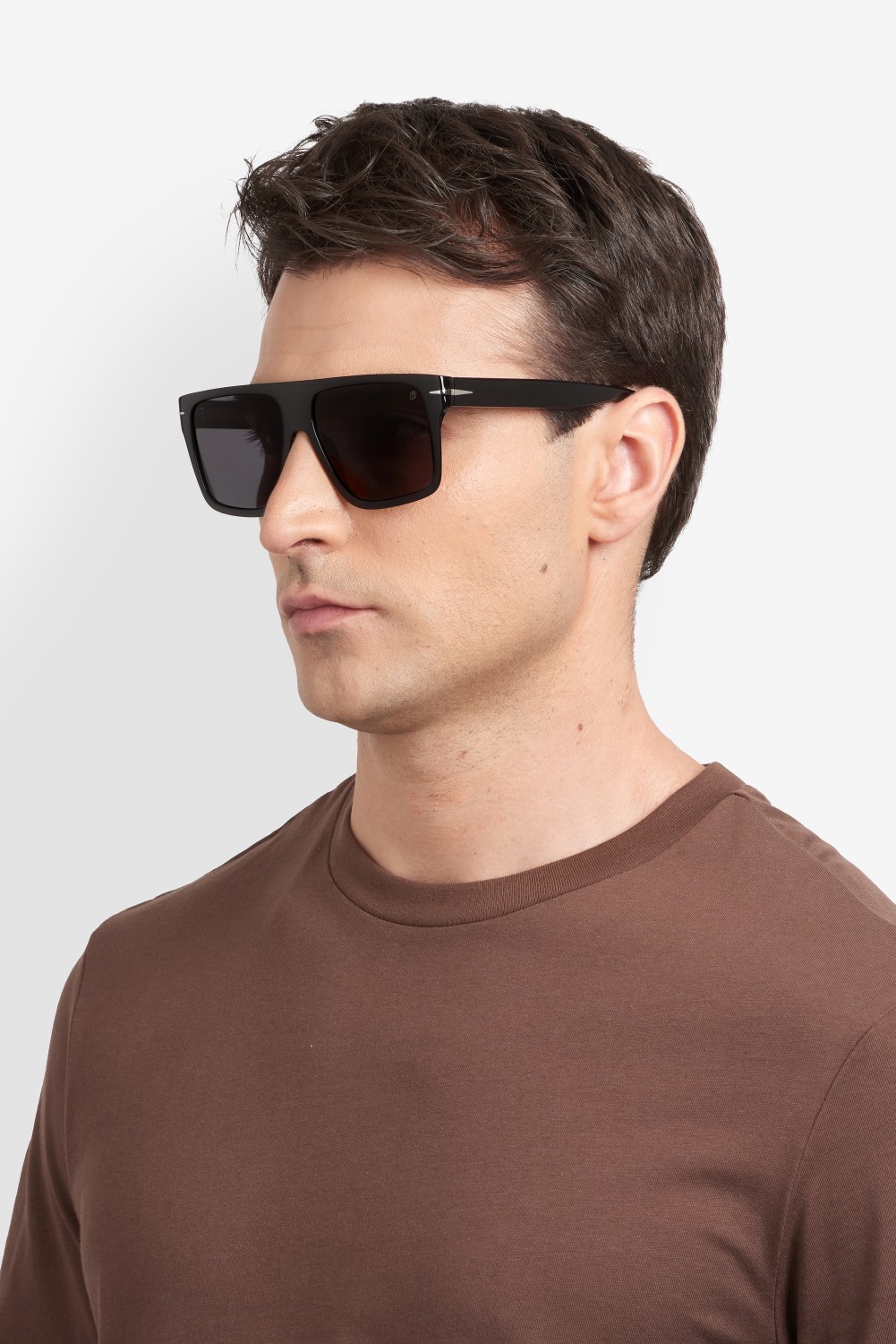 Sunglasses David Beckham Db 7149/S 208151 807 IR color black shape square lenses grey