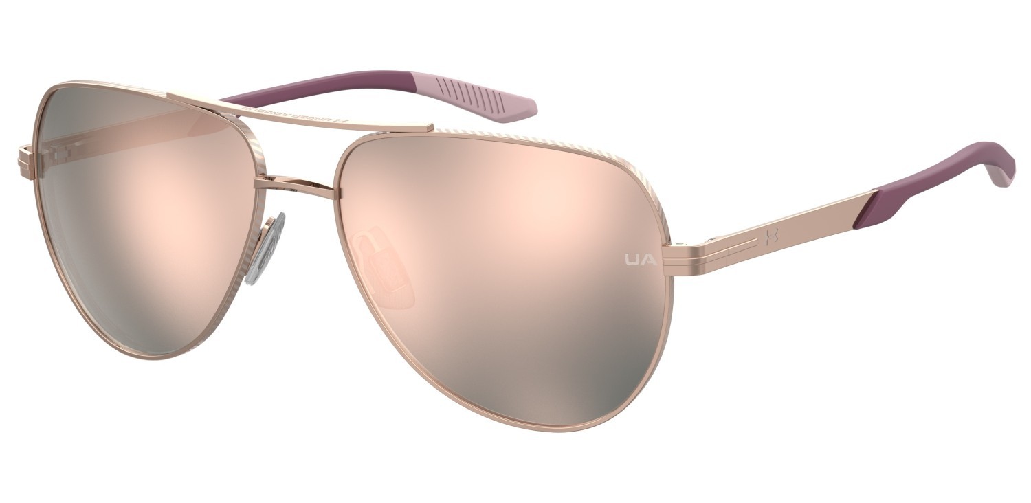 Sunglasses Under Armour Ua Instinct 2/G 208154 000 0J color rose gold shape aviator lenses rose gold multilayer