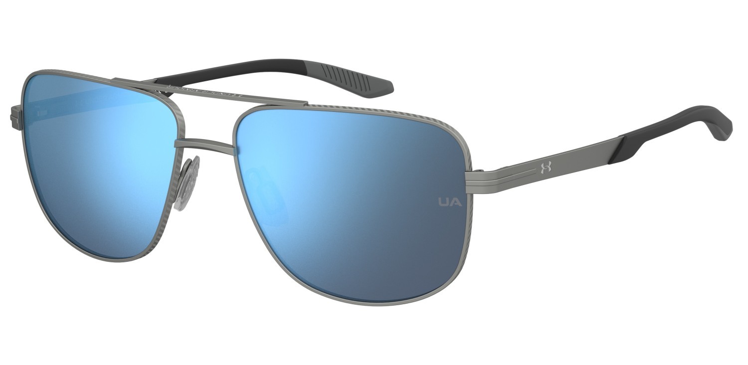 Sunglasses Under Armour Ua Impulse 2/G 208155 9T9 Z0 color matte ruthenium blue shape square lenses blue multilayer