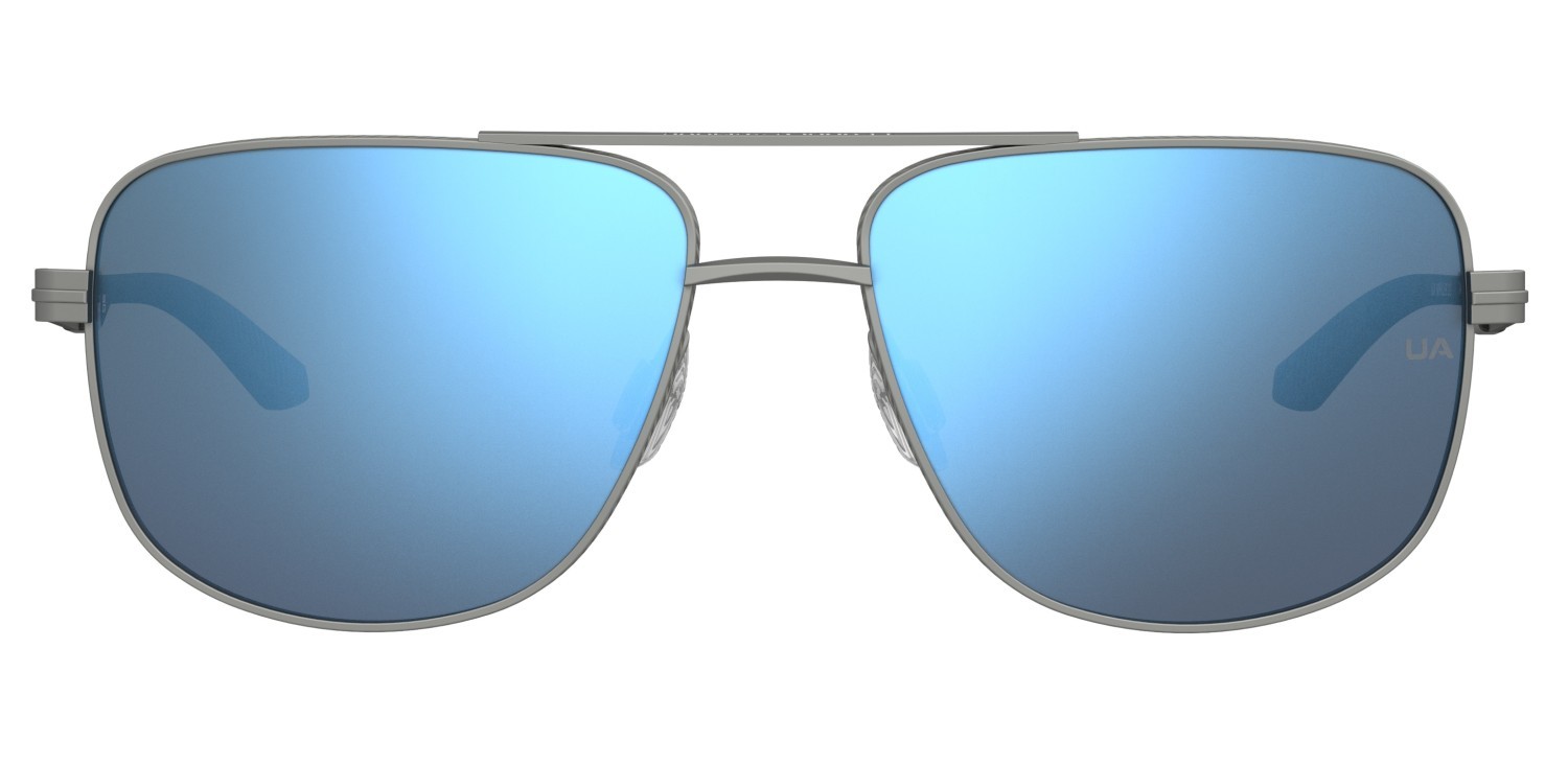 Sunglasses Under Armour Ua Impulse 2/G 208155 9T9 Z0 color matte ruthenium blue shape square lenses blue multilayer