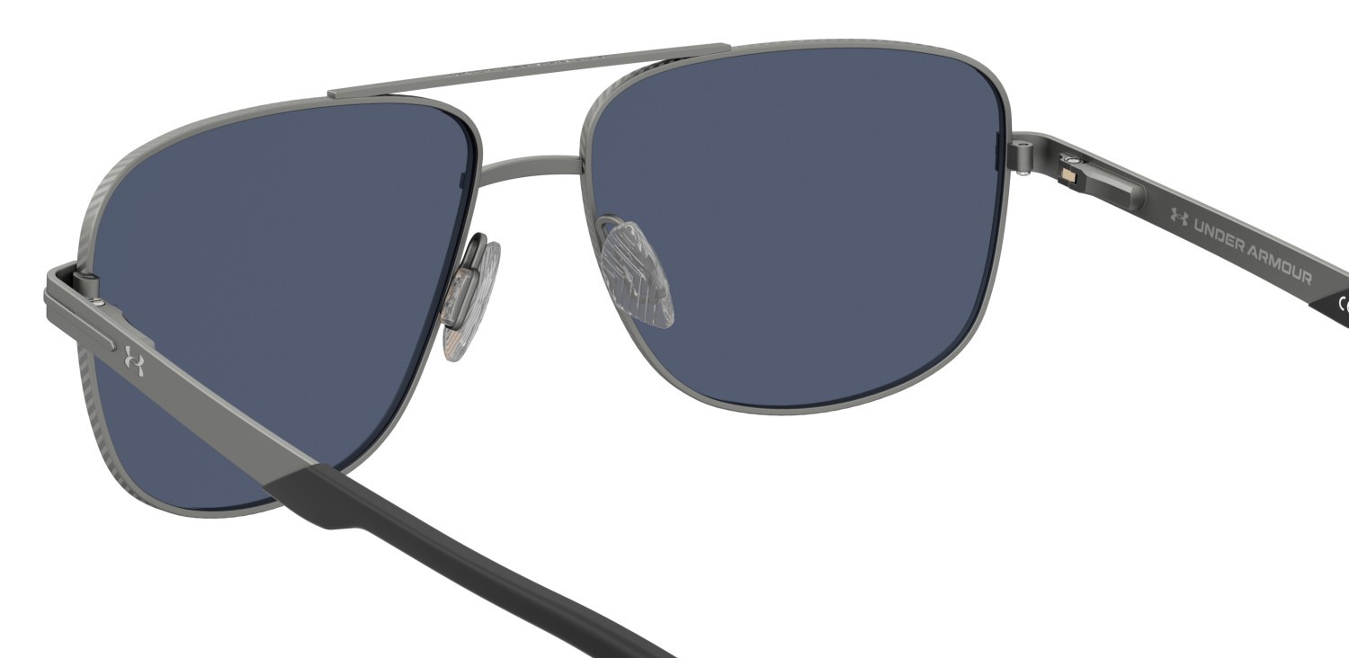 Sunglasses Under Armour Ua Impulse 2/G 208155 9T9 Z0 color matte ruthenium blue shape square lenses blue multilayer