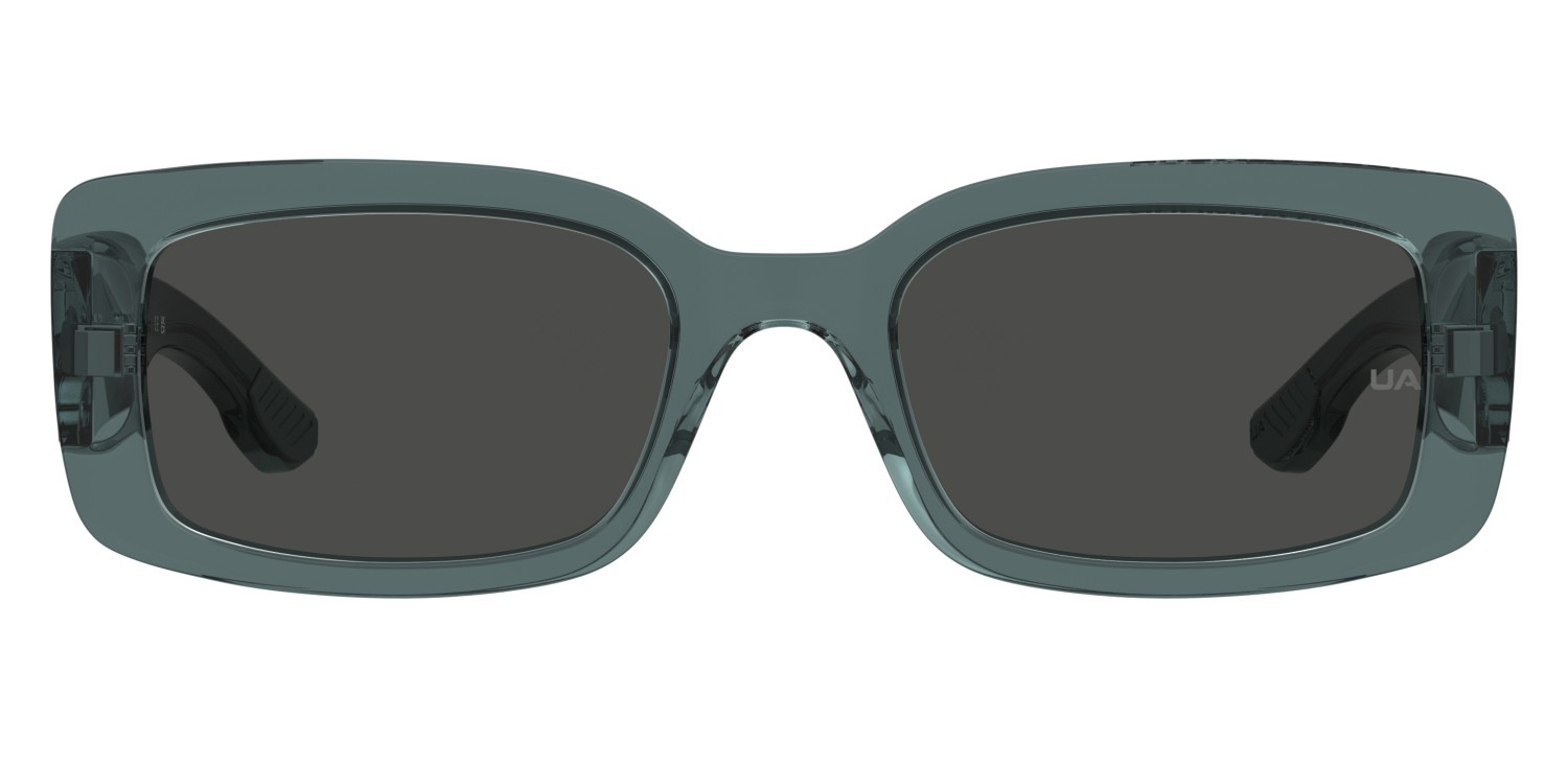 Sunglasses Under Armour Ua Crossover 208158 QM4 IR color crystal blue shape rectangle lenses grey