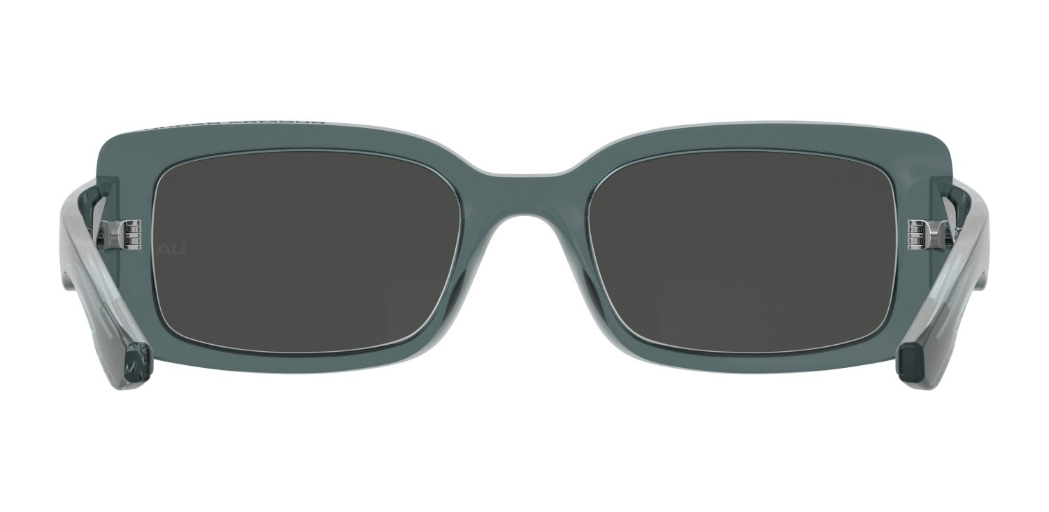 Sunglasses Under Armour Ua Crossover 208158 QM4 IR color crystal blue shape rectangle lenses grey