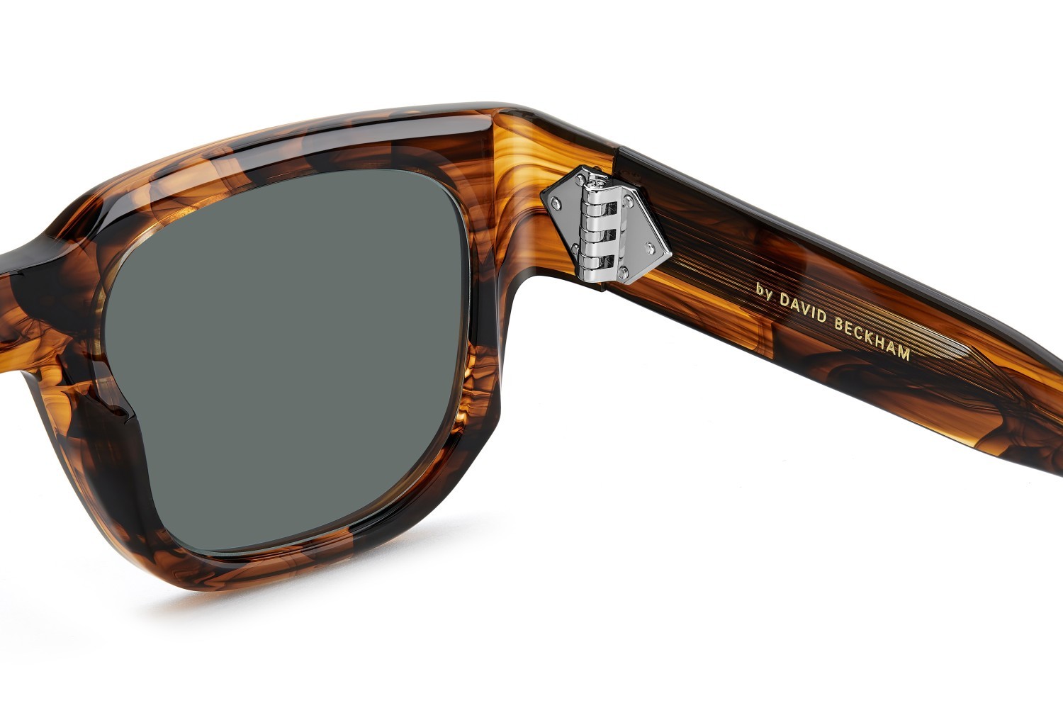 Sunglasses David Beckham Db 7146/S 208159 EX4 QT color brown horn shape square lenses green