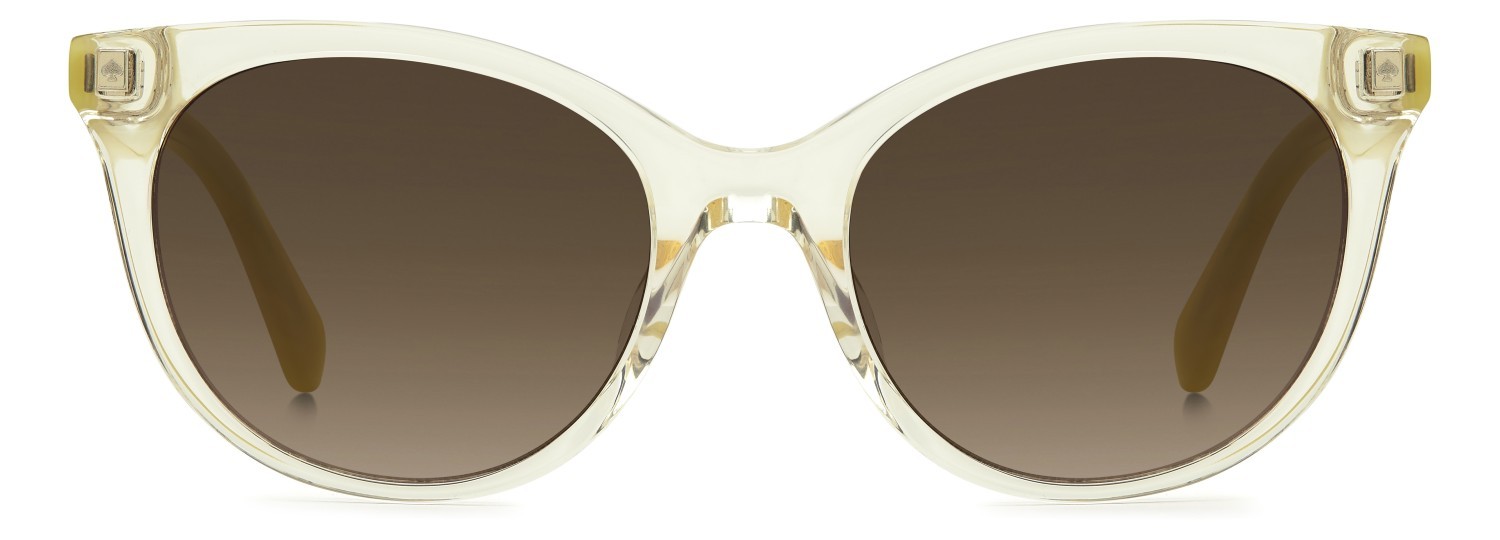 Sonnenbrillen Kate Spade Ks Karlee 2/S 208161 40G HA farbe yellow form rund gläser brown shaded