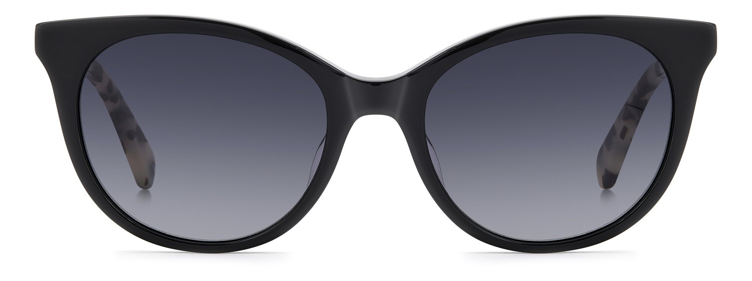 Sonnenbrillen Kate Spade Ks Karlee 2/S 208161 807 9O farbe black form rund gläser dark grey shaded