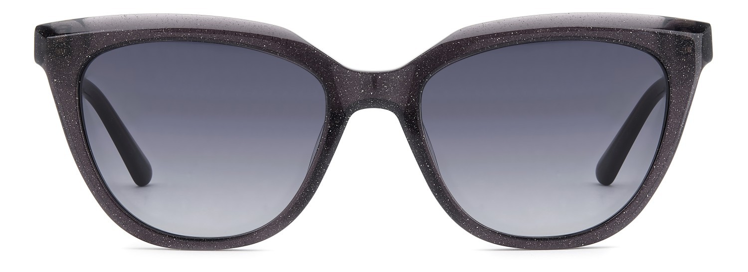 Sunglasses Juicy Couture Ju 644/G 208227 Y6U 9O color glitter grey shape rectangle lenses dark grey shaded