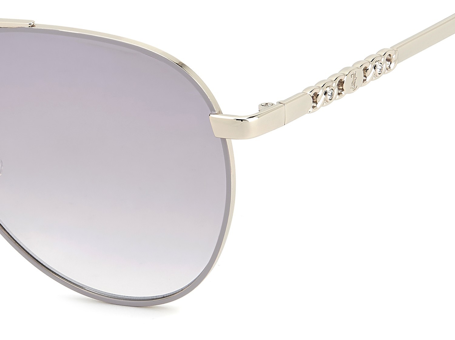 Sunglasses Juicy Couture Ju 643/G 208228 2F7 NQ color gold grey shape aviator lenses brown sm silver