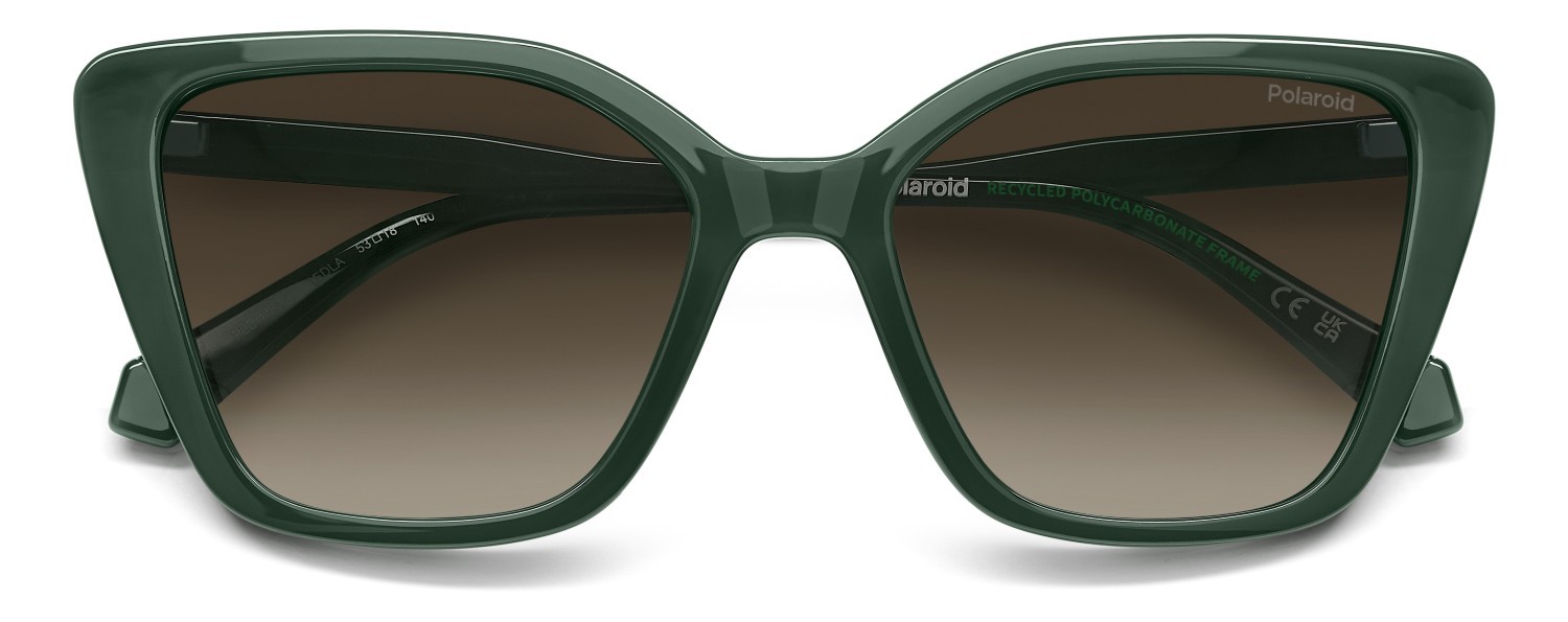 Sunglasses Polaroid Pld 4189/S 208267 1ED LA color green shape butterfly lenses brown shaded polarized