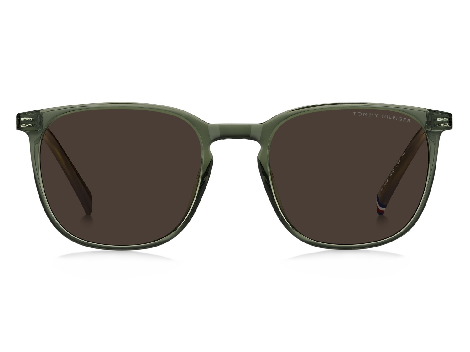 Sonnenbrillen Tommy Hilfiger Th 2266/S 208269 1ED 70 farbe green form quadratisch gläser brown