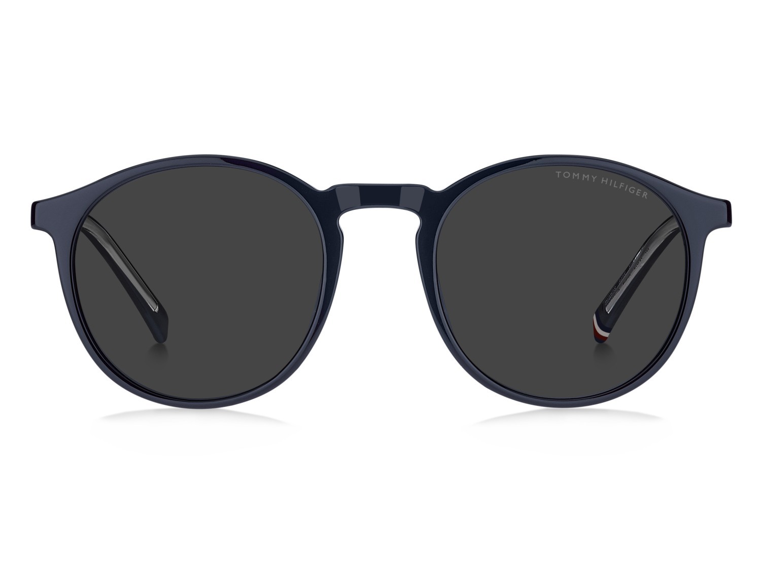 Occhiali da sole Tommy Hilfiger Th 2267/S 208270 PJP IR colore blue forma rotondo lenti grey