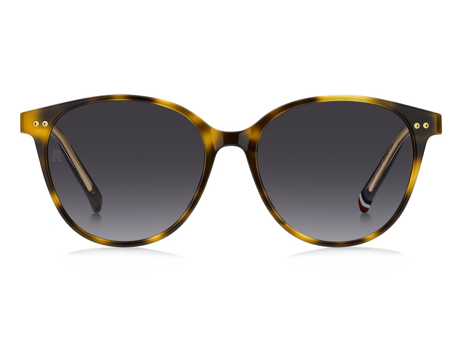 Occhiali da sole Tommy Hilfiger Th 2289/S 208278 05L DG colore havana 2 forma pantos lenti violet shaded