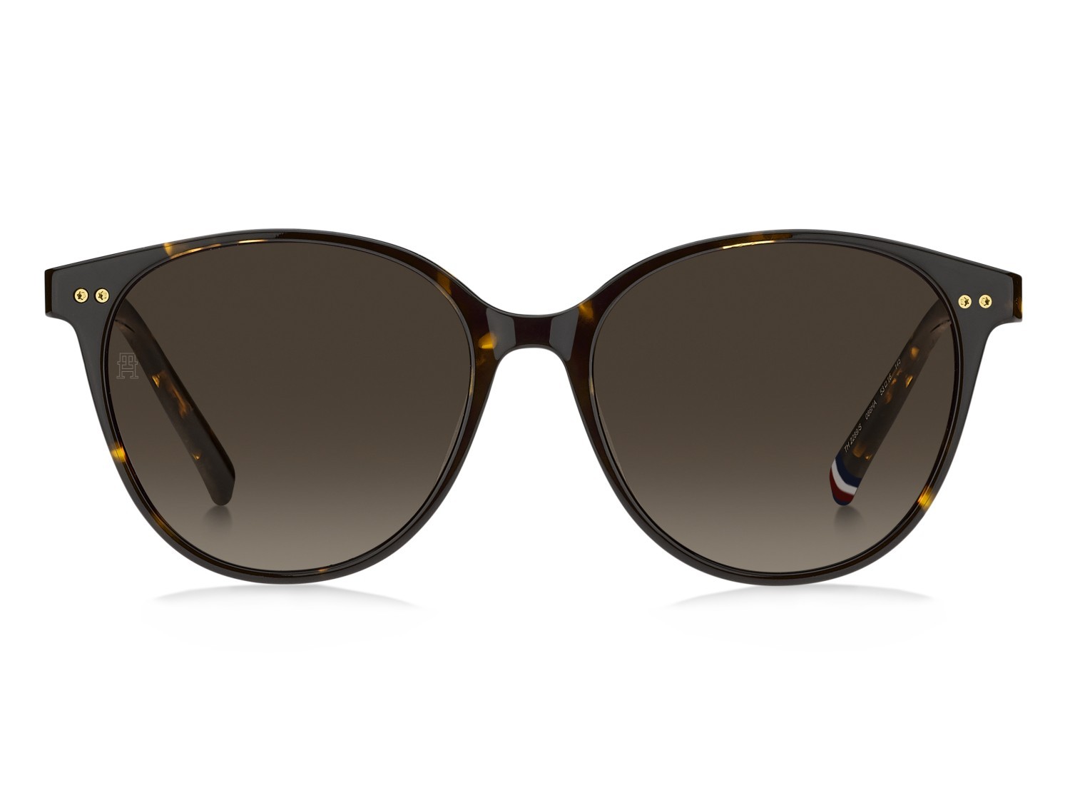 Sunglasses Tommy Hilfiger Th 2289/S 208278 086 HA color havana shape pantos lenses brown shaded