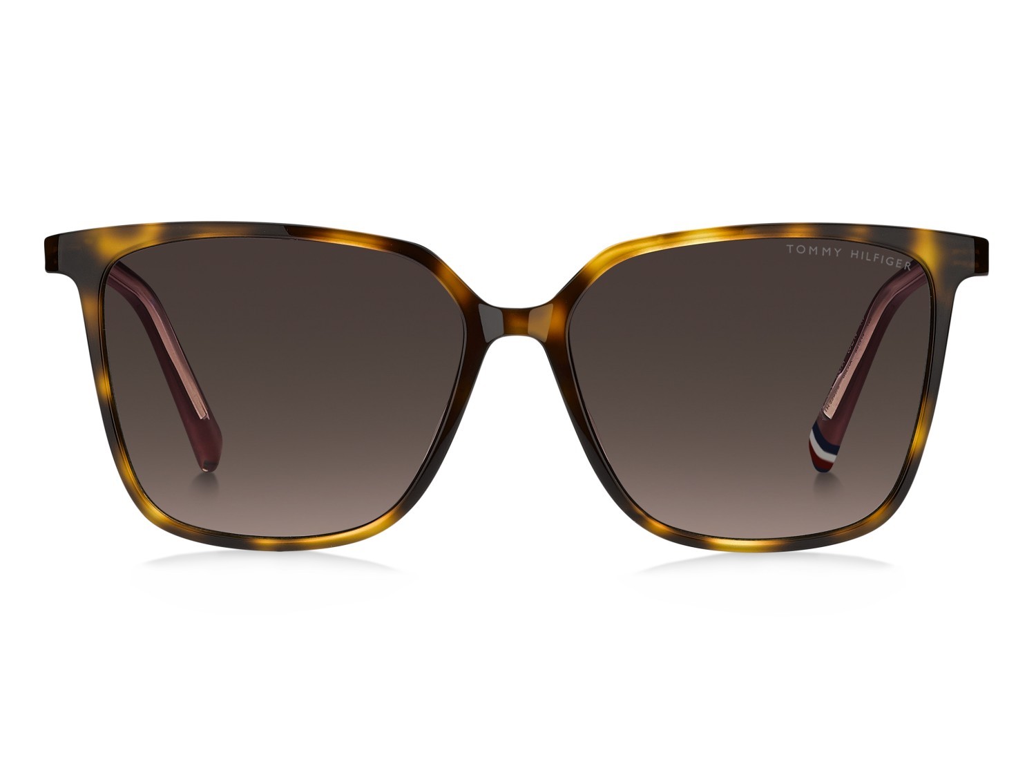 Sunglasses Tommy Hilfiger Th 2292/S 208279 05L HA color havana 2 shape cat eye lenses brown shaded