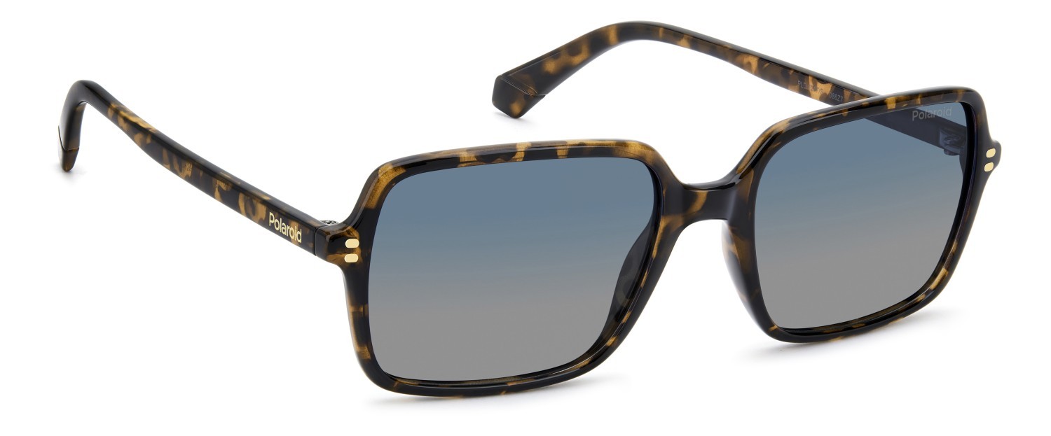 Sonnenbrillen Polaroid Pld 6247/S 208282 086 Z7 farbe havana form quadratisch gläser blue shaded polarized