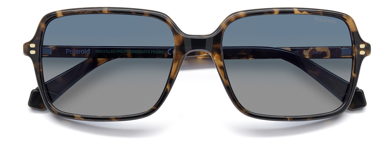 Sonnenbrillen Polaroid Pld 6247/S 208282 086 Z7 farbe havana form quadratisch gläser blue shaded polarized
