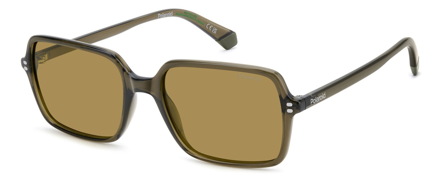 Sunglasses Polaroid Pld 6247/S 208282 09Q MU color brown shape square lenses yellow polarized