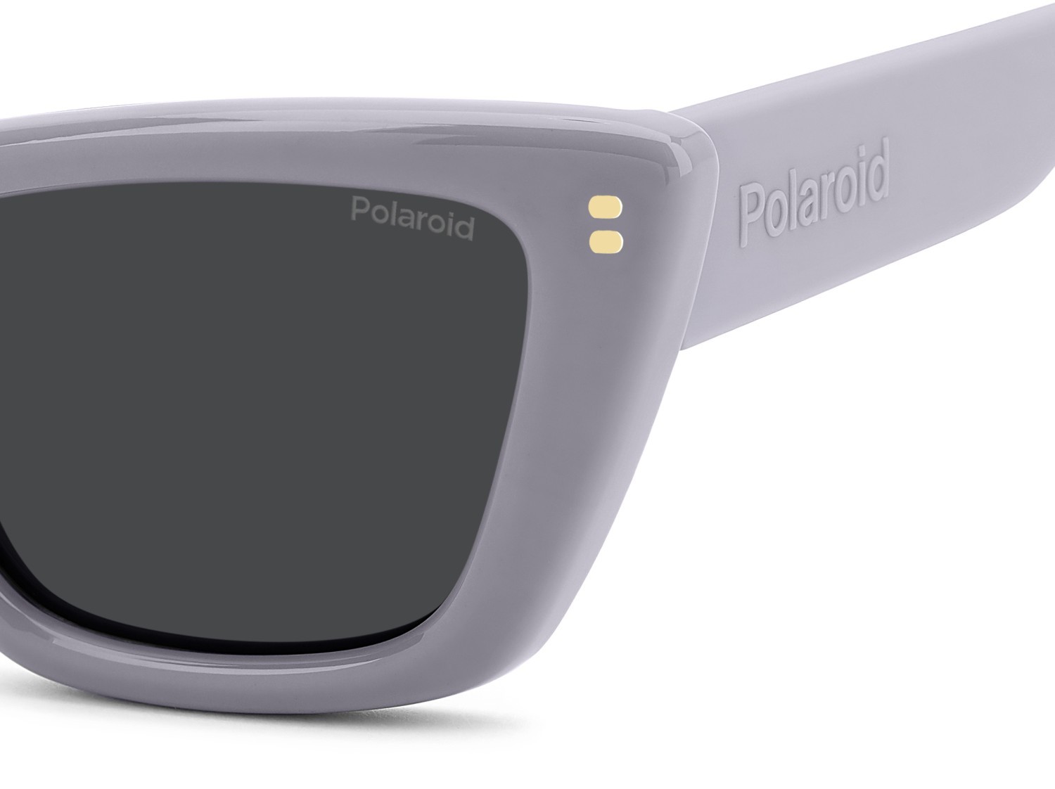 Sunglasses Polaroid Pld 6242/S 208286 789 M9 color lilac shape cat eye lenses grey polarized