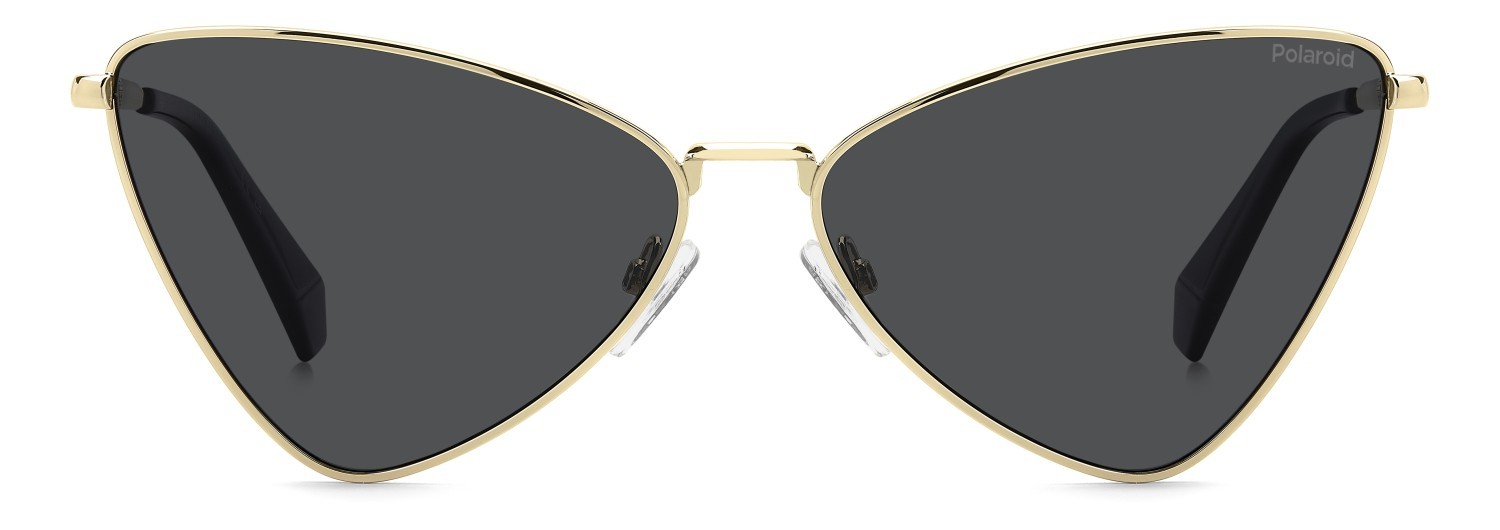 Sunglasses Polaroid Pld 6244/S 208287 2F7 M9 color gold grey shape cat eye lenses grey polarized