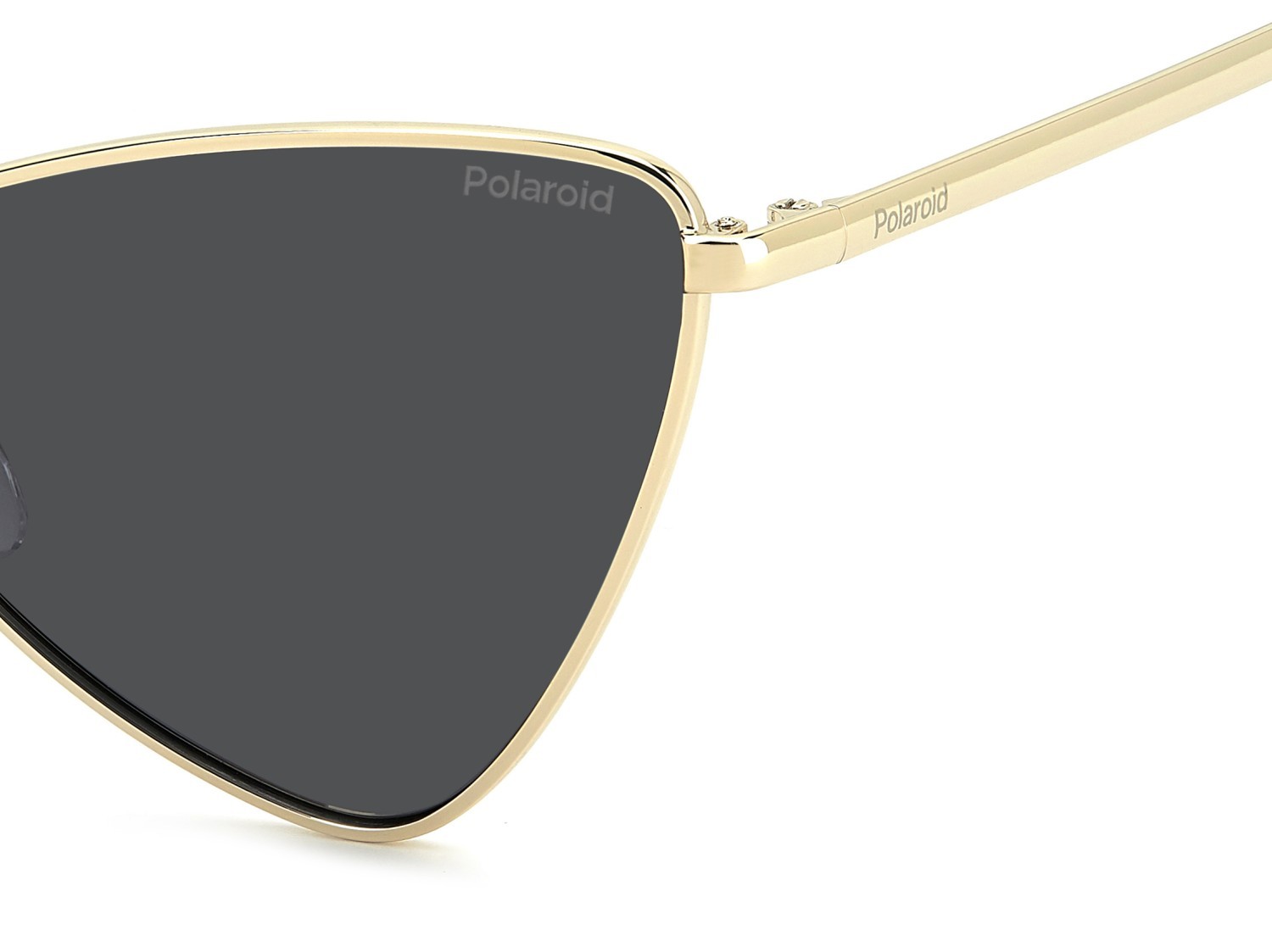 Sunglasses Polaroid Pld 6244/S 208287 2F7 M9 color gold grey shape cat eye lenses grey polarized