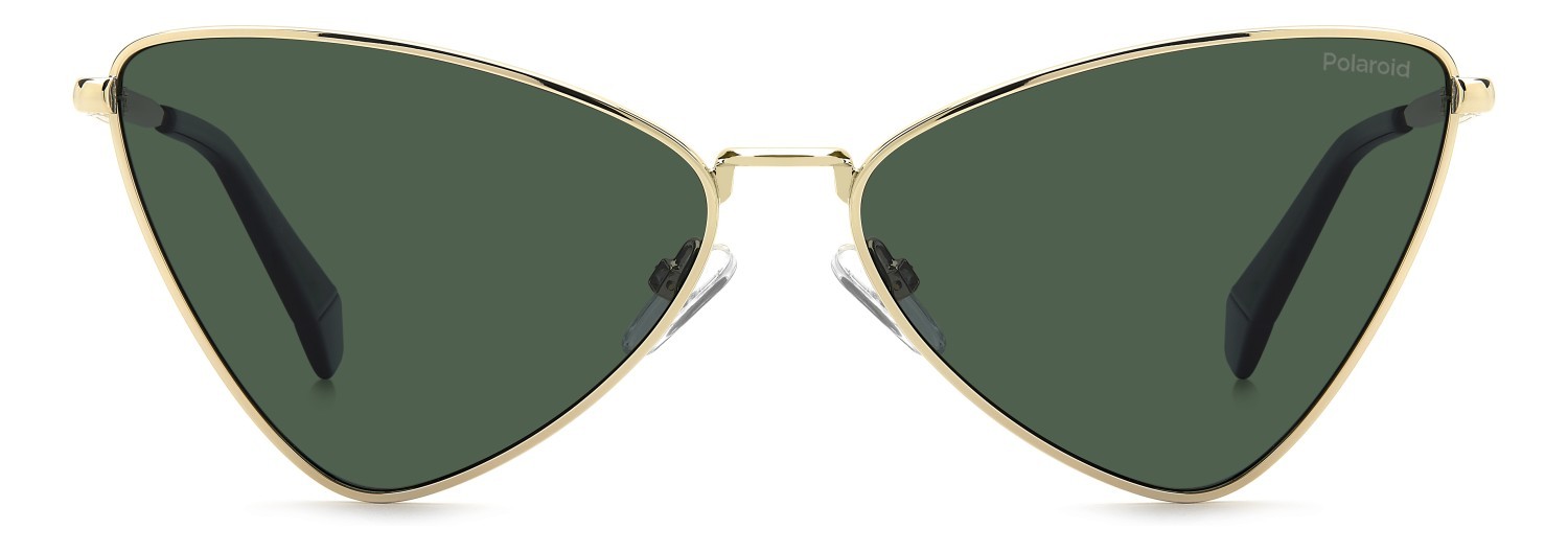 Sunglasses Polaroid Pld 6244/S 208287 PEF UC color gold green shape cat eye lenses green polarized