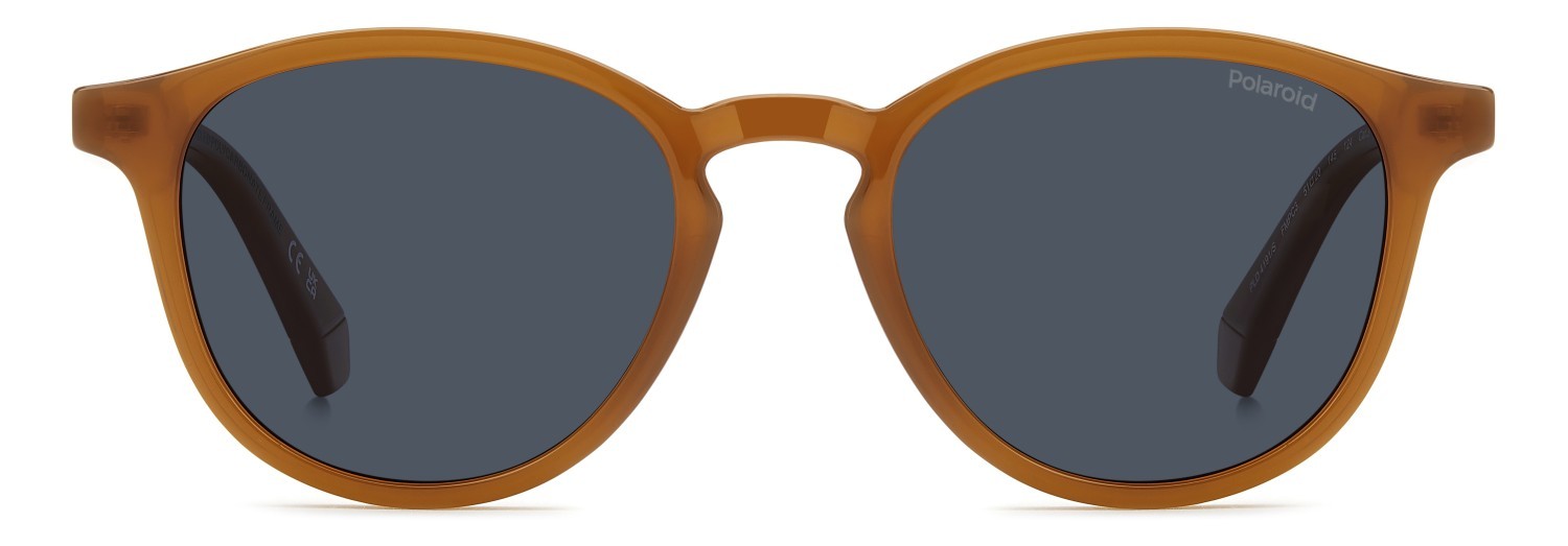 Sunglasses Polaroid Pld 4191/S 208290 FMP C3 color ochre shape pantos lenses blue polarized