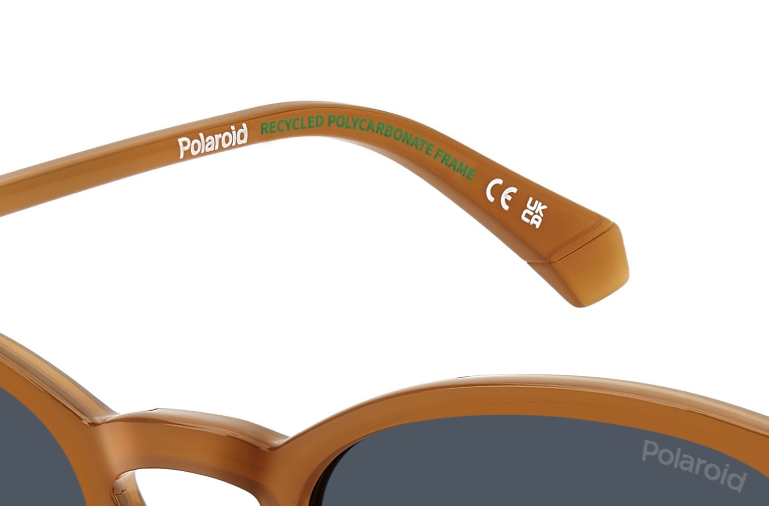 Sunglasses Polaroid Pld 4191/S 208290 FMP C3 color ochre shape pantos lenses blue polarized