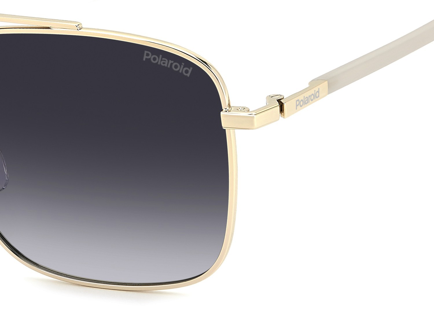Sunglasses Polaroid Pld 4192/G 208291 2F7 WJ color gold grey shape navigator lenses grey shaded polarized