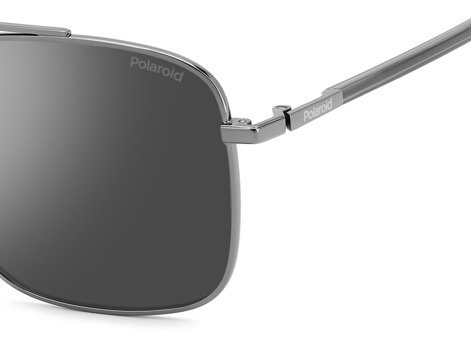 Sunglasses Polaroid Pld 4192/G 208291 KJ1 EX color dark ruthenium shape navigator lenses grey silver mirror polarized