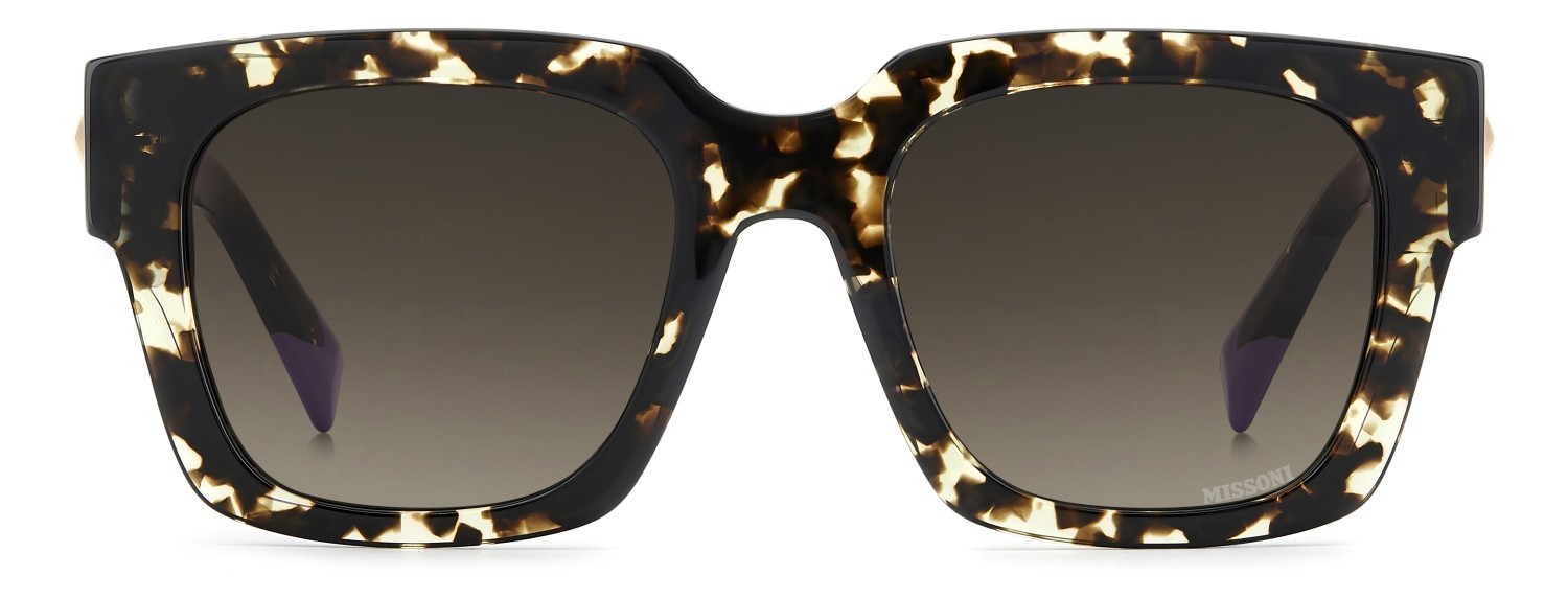 Occhiali da sole Missoni Mis 0247/S 208296 086 HA colore havana forma quadrato lenti brown shaded