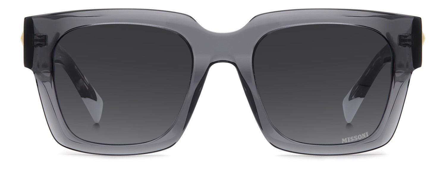 Occhiali da sole Missoni Mis 0247/S 208296 KB7 9O colore grey forma quadrato lenti dark grey shaded