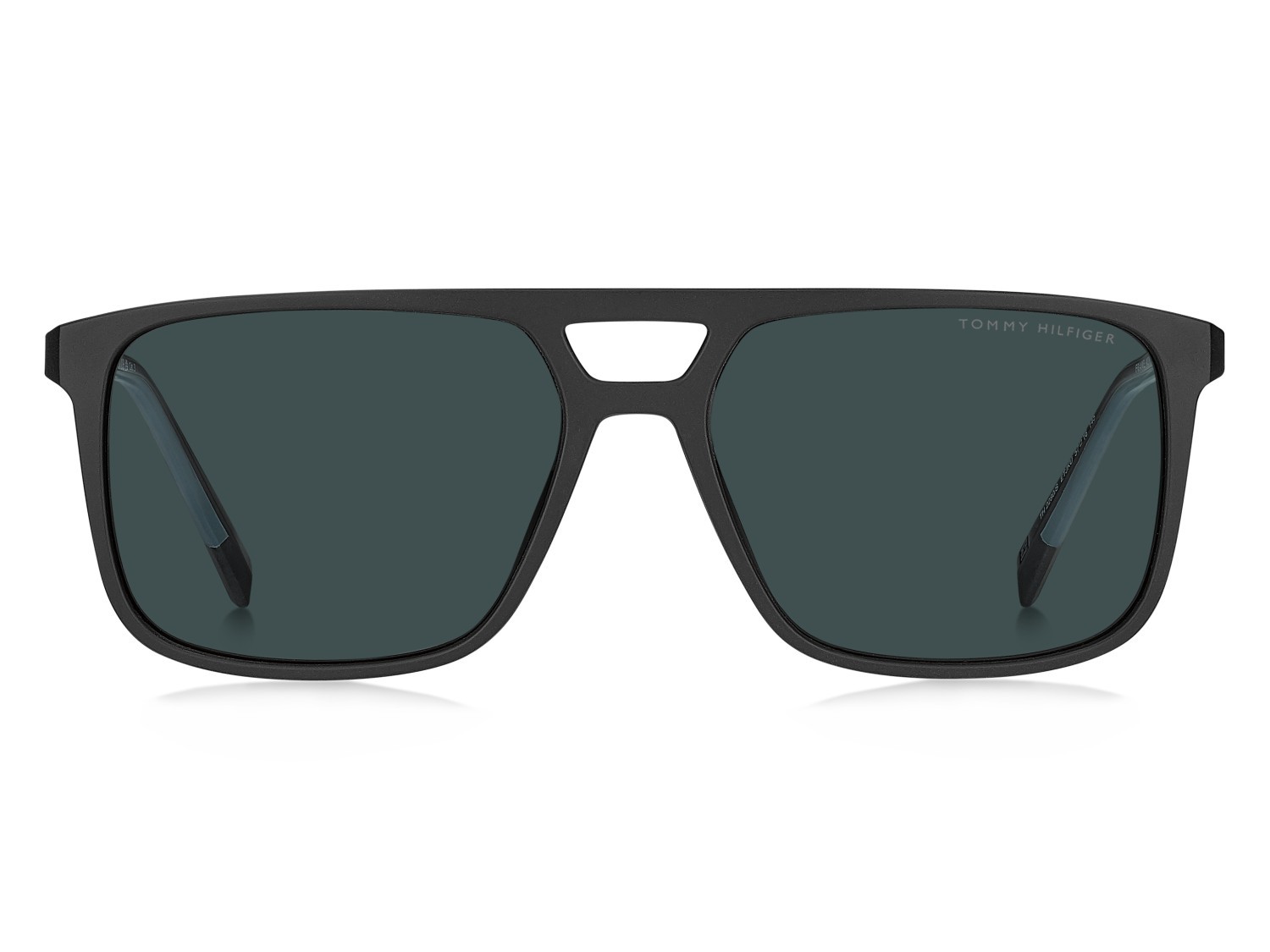 Sunglasses Tommy Hilfiger Th 2280/S 208308 ETJ KU color black teal shape square lenses blue