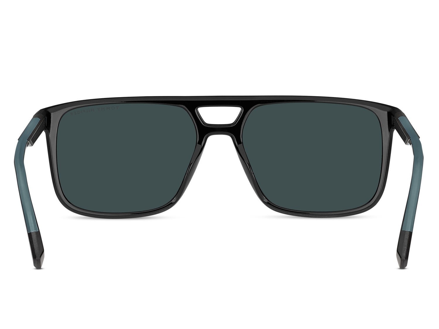 Sunglasses Tommy Hilfiger Th 2280/S 208308 ETJ KU color black teal shape square lenses blue