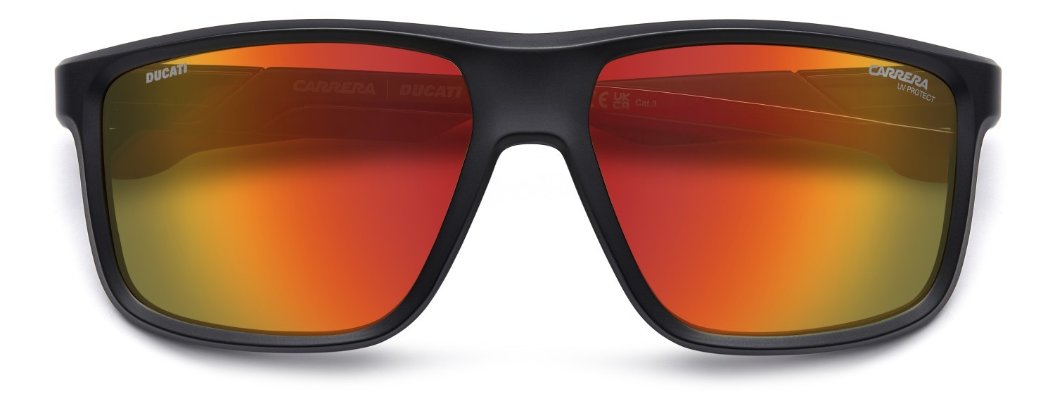 Sonnenbrillen Carrera Ducati Carduc 056/S 208312 003 UZ farbe matte black form rechteckig gläser red multilayer
