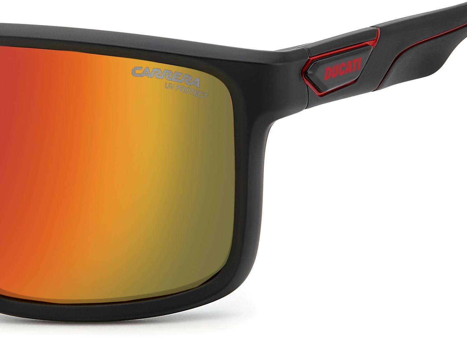 Sonnenbrillen Carrera Ducati Carduc 056/S 208312 003 UZ farbe matte black form rechteckig gläser red multilayer