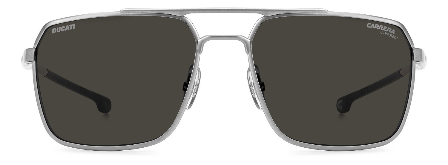 Sonnenbrillen Carrera Ducati Carduc 057/S 208313 62L IR farbe brushed palladium form rechteckig gläser grey