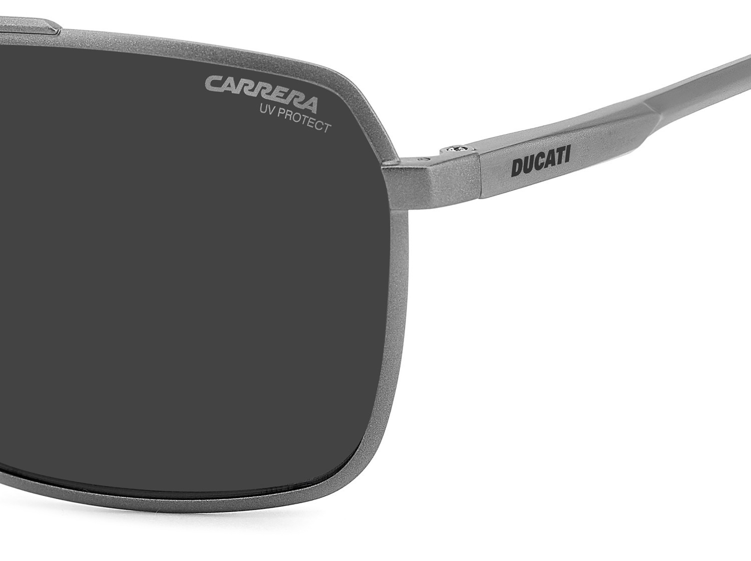 Sonnenbrillen Carrera Ducati Carduc 057/S 208313 R80 IR farbe matte dark ruthenium form rechteckig gläser grey