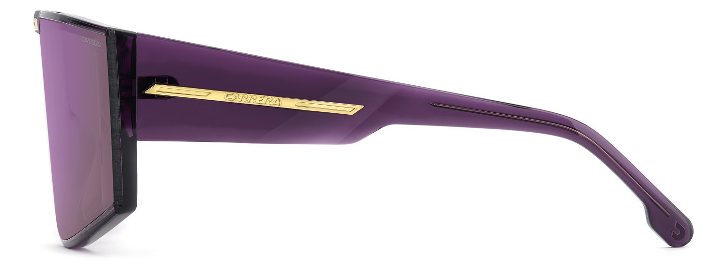Occhiali da sole Carrera Victory C 18/S 208324 B3V 71 colore violet forma mask lenti red violet mirror