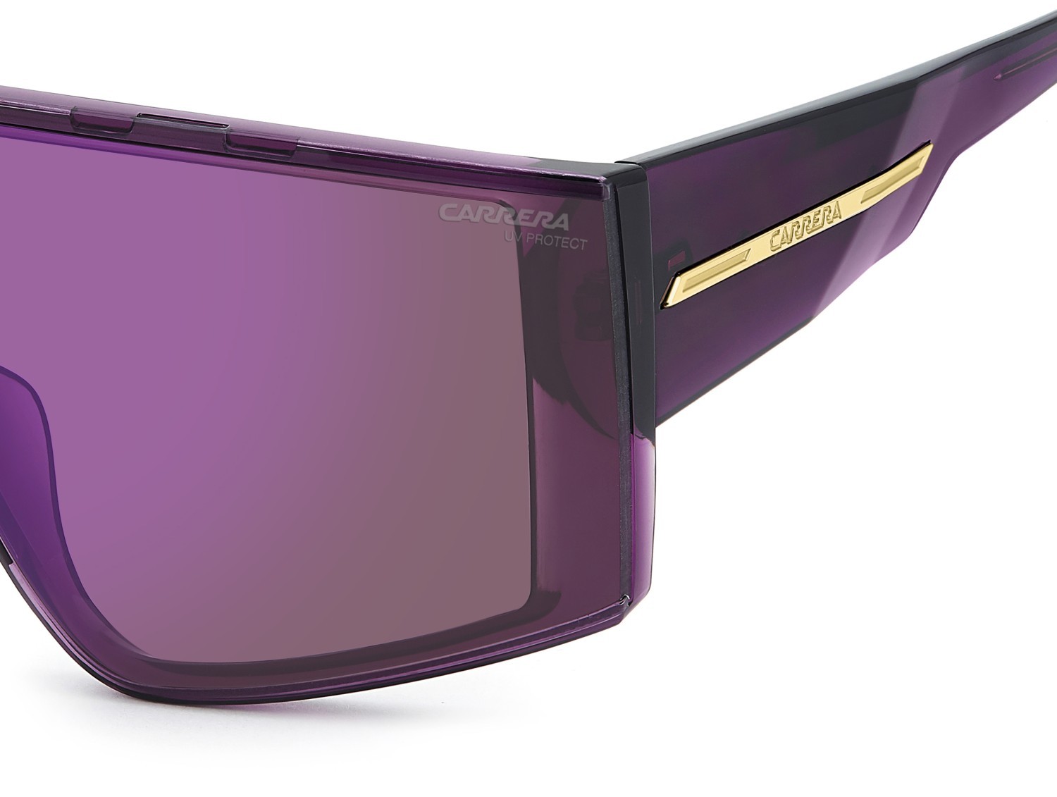 Occhiali da sole Carrera Victory C 18/S 208324 B3V 71 colore violet forma mask lenti red violet mirror