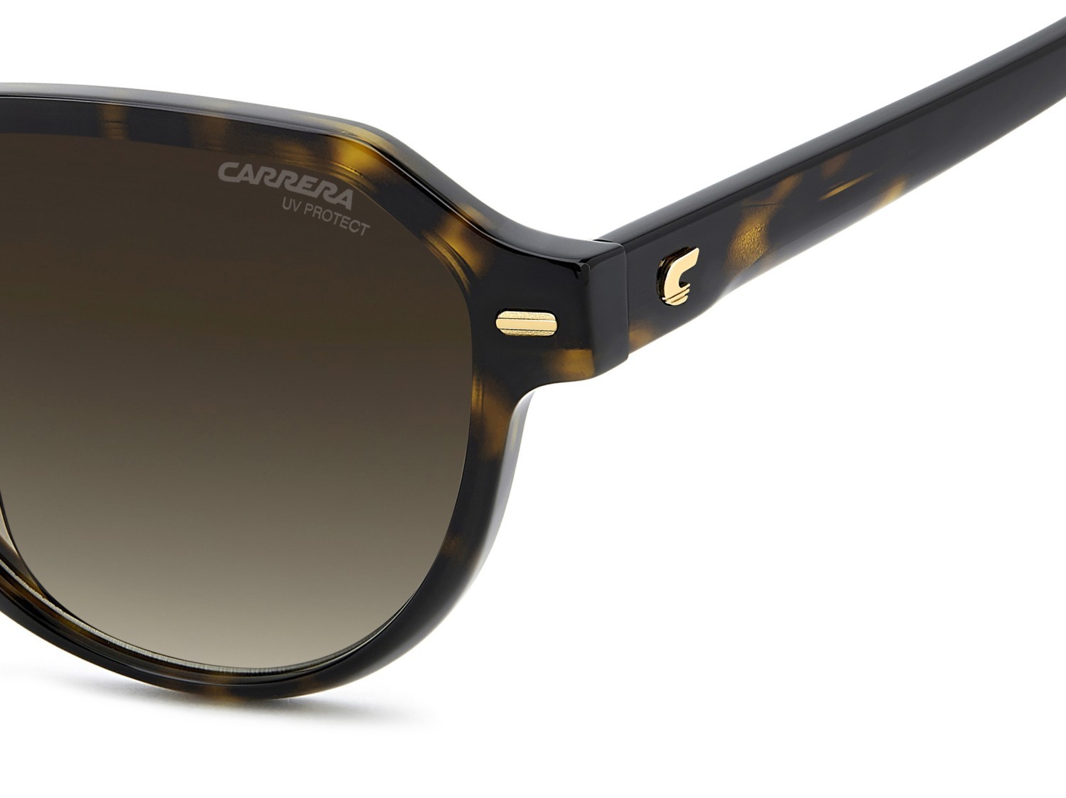 Sunglasses Carrera 3068/S 208328 086 HA color havana shape round lenses brown shaded