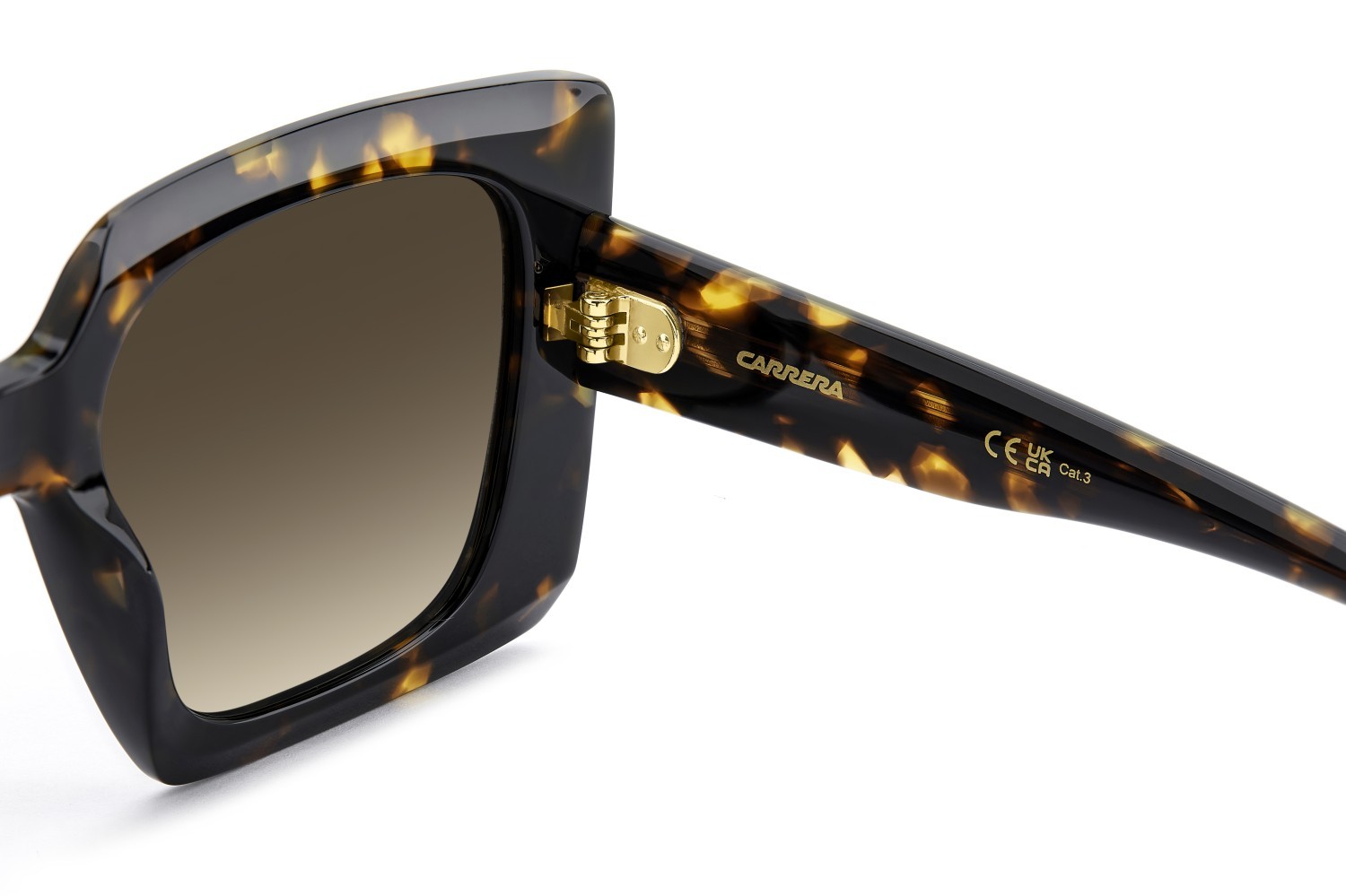 Sonnenbrillen Carrera 3072/S 208329 086 HA farbe havana form rechteckig gläser brown shaded