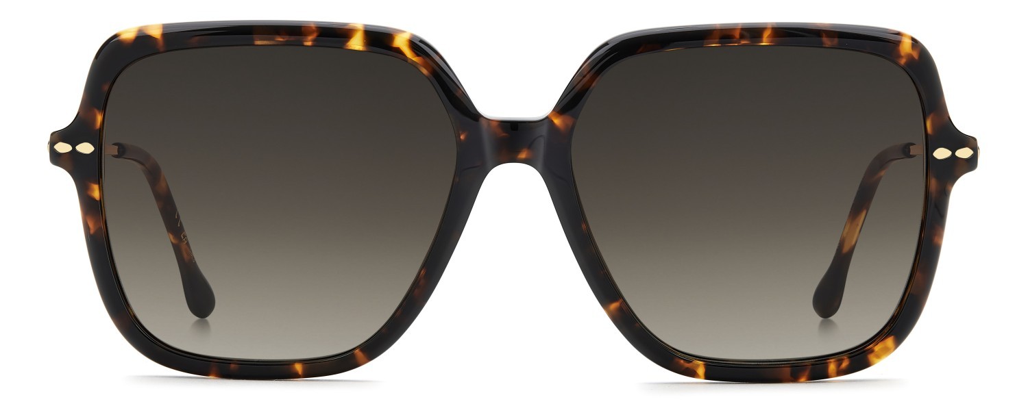 Sunglasses Isabel Marant Im 0229/S 208330 2IK HA color havana gold shape square lenses brown shaded