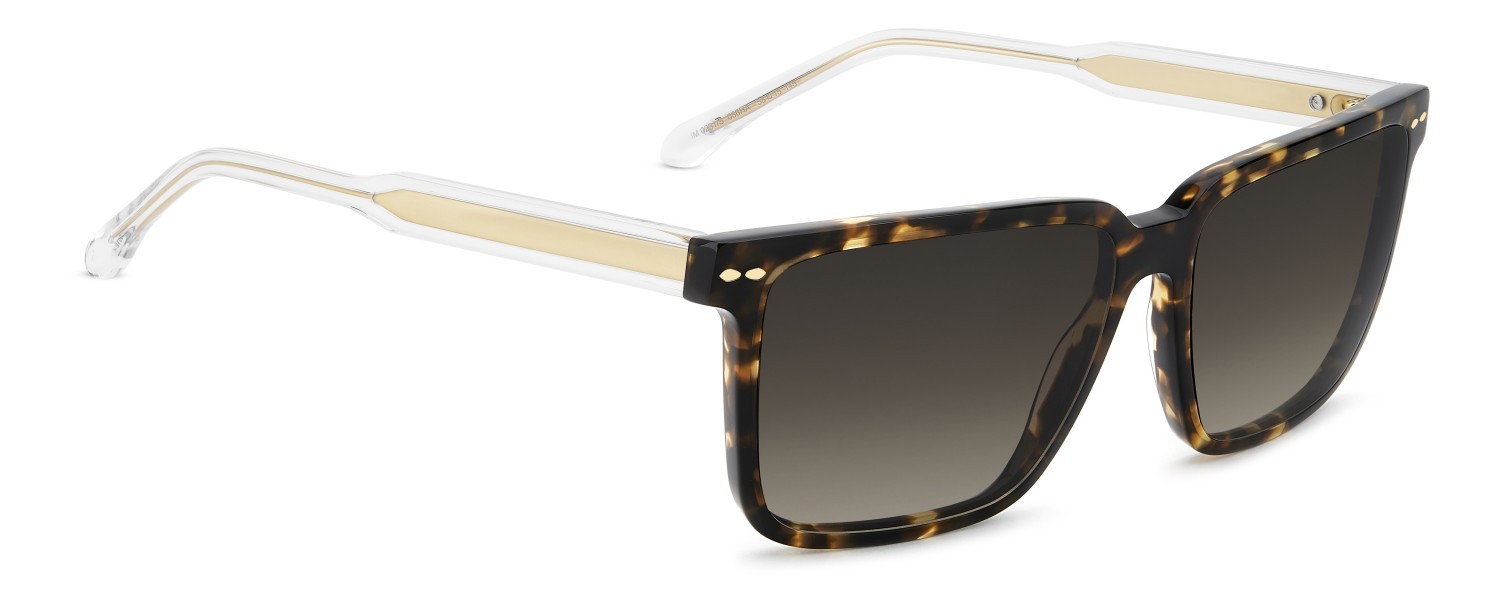 Sunglasses Isabel Marant Im 0231/S 208331 086 HA color havana shape rectangle lenses brown shaded
